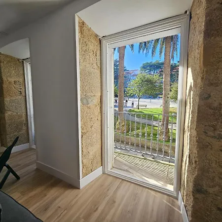 Apartment En El Centro - Plaza De Amboage - Wifi *