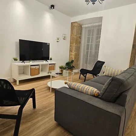 En El Centro - Plaza De Amboage - Wifi Appartement