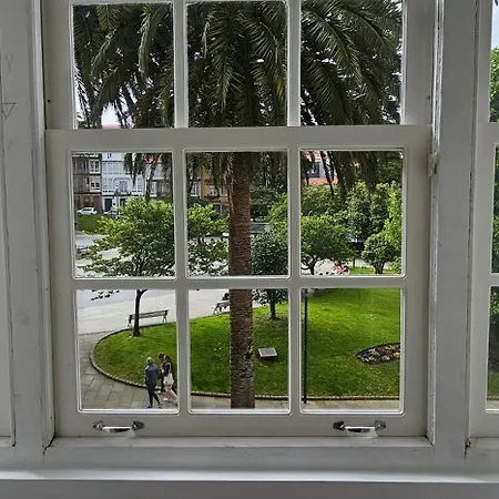 En El Centro - Plaza De Amboage - Wifi Apartmán *